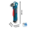 Taladro Atornillador Angular 3/8" 12V 11Nm Baretool Bosch GWB 12V-10 0601.390.909-000