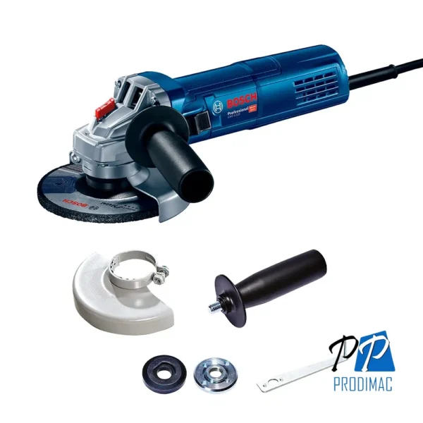 Amoladora Angular 5" 900W 11000 rpm Bosch GWS 9-125 0601.396.0E1-000