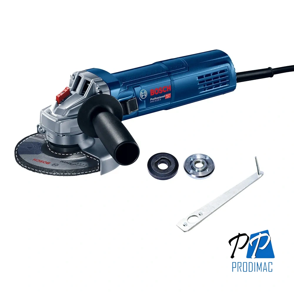 Amoladora Angular 5" 900W 11000 rpm Bosch GWS 9-125 S 0601.396.1E0-000