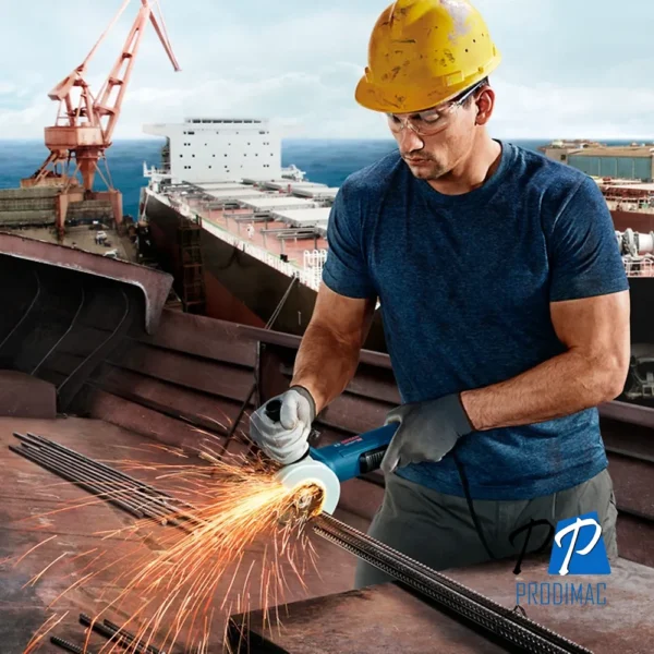 Amoladora Angular 5" 900W 11000 rpm Bosch GWS 9-125 P 0601.396.5E2-000