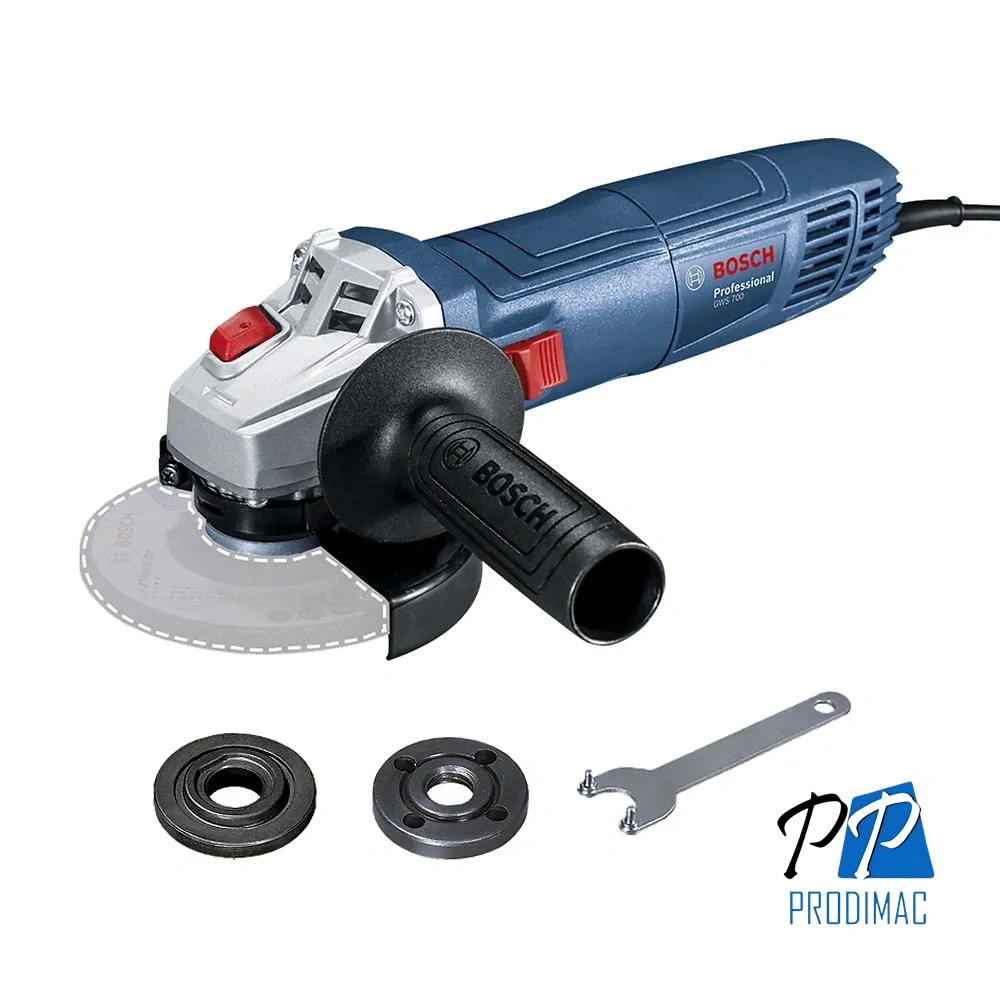 Amoladora Angular 4 1/2" 710W 12000 rpm Bosch GWS 700 0601.3A3.0E0-000