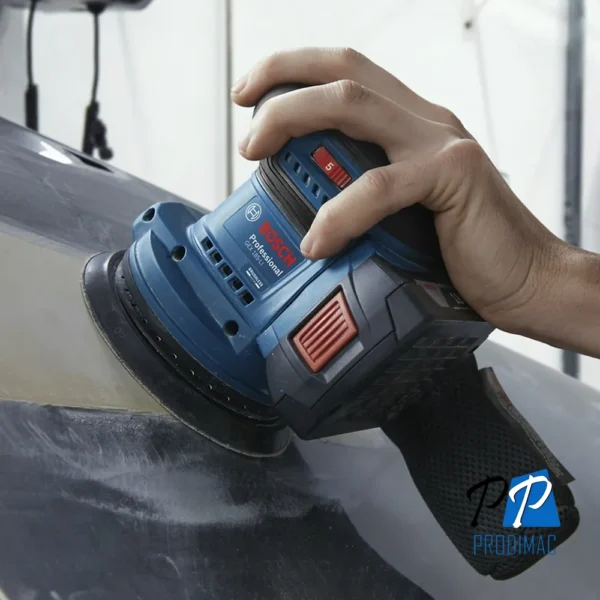 Lijadora Excéntrica 5" 18V Brushless Baretool Bosch GEX 185-LI 0601.3A5.0E0-000