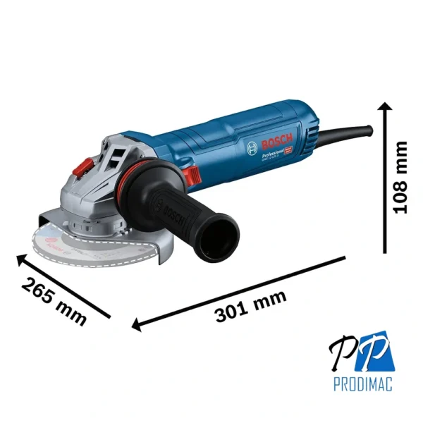 0601.3A6.0E0-000-3.webp Amoladora Angular 5" 1200W 11000 rpm Bosch GWS 12-125 S 0601.3A6.0E0-000