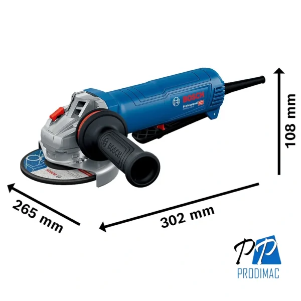 Esmeril Amoladora Bosch Gws 12-125 P 1200w 0601.3A6.2E0-000