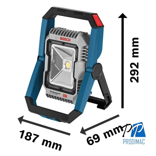 Reflector Inalámbrico 18V 1900 Lm (Sin Batería/Sin Cargador) Bosch GLI 18V-1900 0601.446.400-000