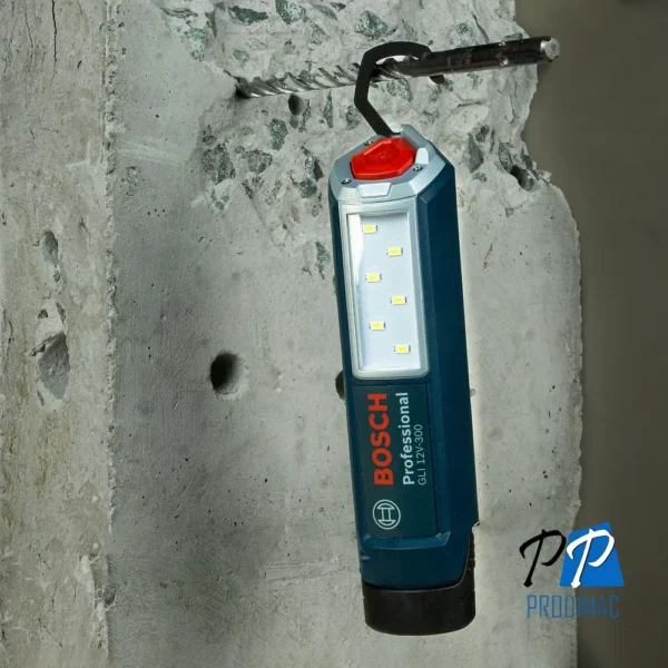 Linterna de Trabajo 12V (Sin Bateria / Sin Cargador) Bosch GLI 12V-300 0601.4A1.000-000