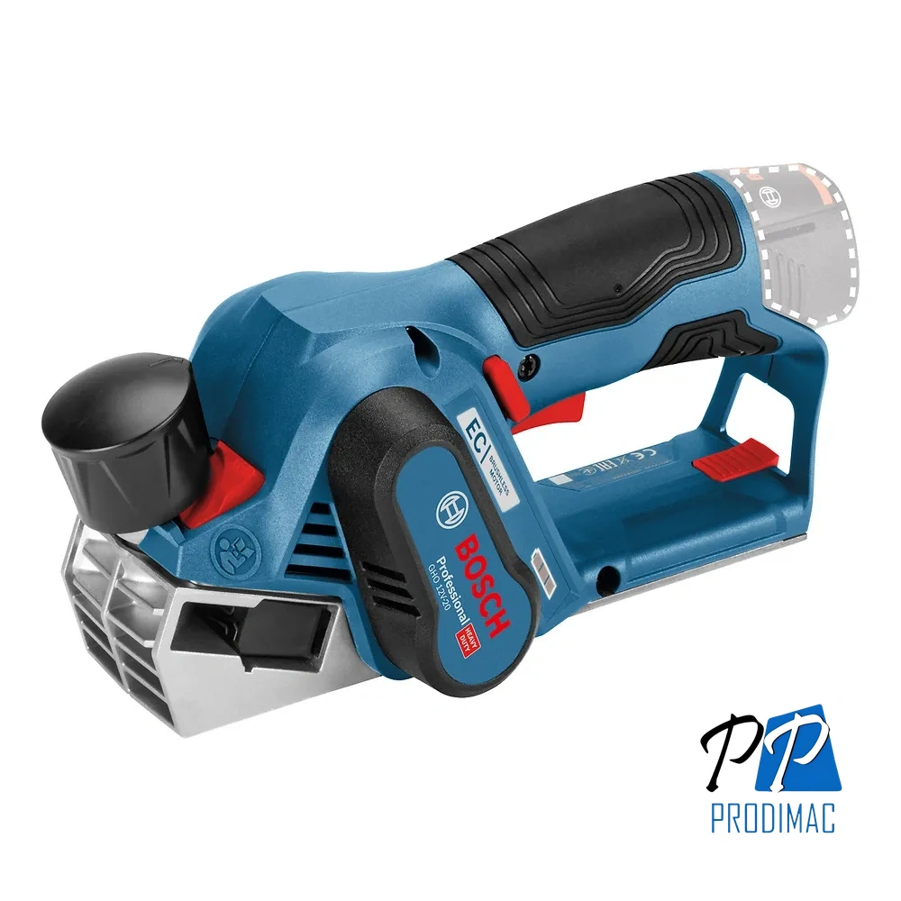 Cepillo inalámbrico 12V 56 mm (Sin Baterías / Ni Cargador) Bosch GHO 12V-20 0601.5A7.000-000