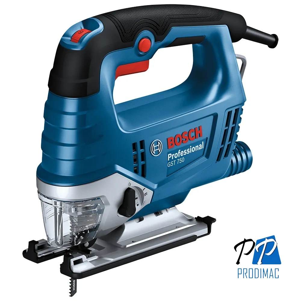 Sierra Caladora 520W 20mm Bosch GST 750 0601.5B4.1E0-000