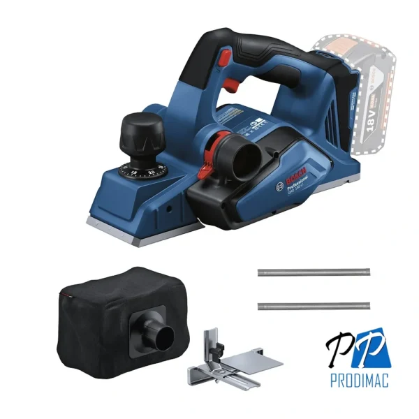 Cepillo 82 mm 18V Brushless Baretool Bosch GHO 185 LI 0601.5B5.0D0-000