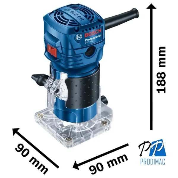 Fresadora 1/4" 550W Bosch GKF 550 0601.6A0.0E0-000