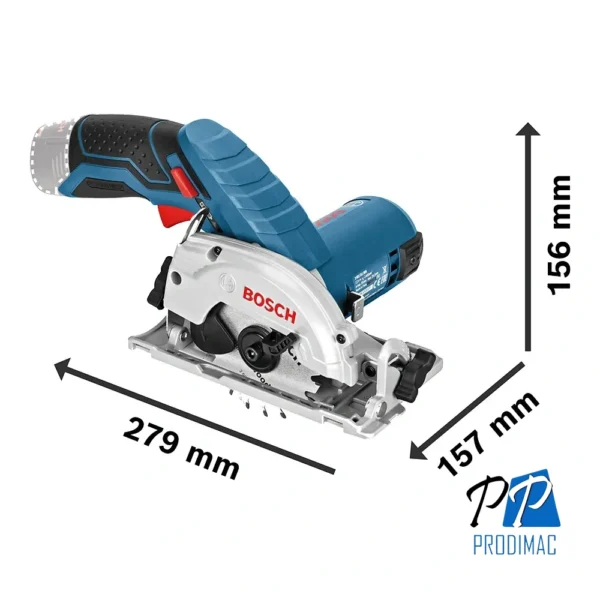 0601.6A1.001-000-3.webp Mini sierra circular 12V 3 3/8" (Sin Baterias/Ni Cargador) Bosch GKS 12V-26 0601.6A1.001-000