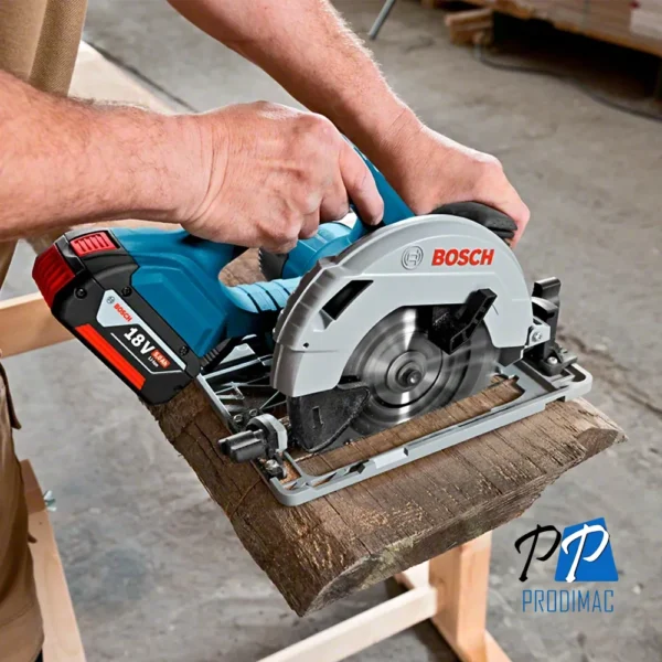 Sierra Circular 18V 6 1/2" (Sin baterias/Ni cargador) Bosch GKS 18V- 57 Professional 0601.6A2.2E0-000
