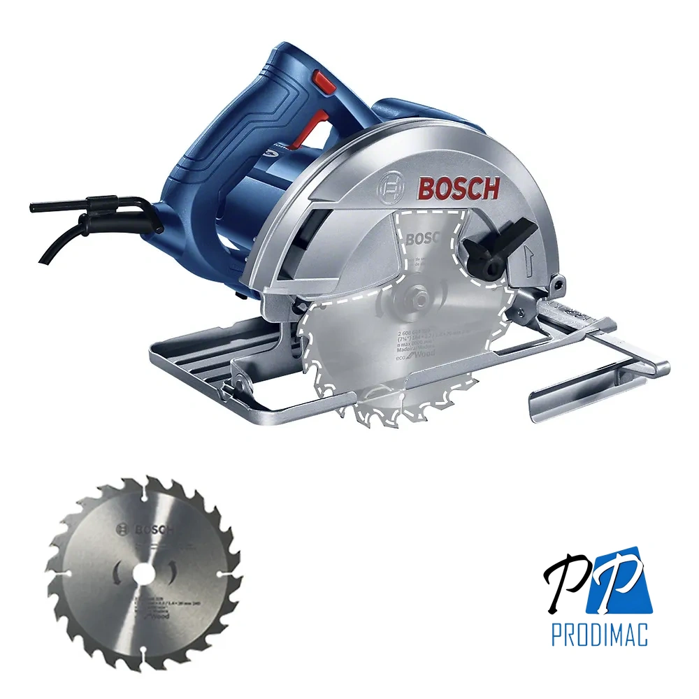 Sierra Circular 7 1/4" (184mm) 1500W Corte en 90° 64mm Bosch GKS 150 0601.6B3.0E0-000