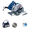 0601.6B3.0E2-000-1.webp Sierra Circular 7 1/4" (184mm) 1500W Corte en 90° 64mm + Bolso Bosch GKS 150 0601.6B3.0E2-000