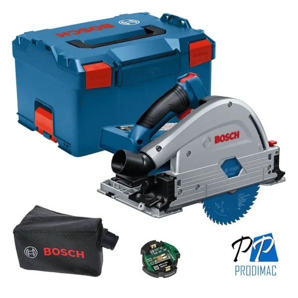 Sierra Circular de Incisión 5 1/2" 18V Brushless BITURBO (Sin Bateria / Sin Cargador) V.V. M.P Bosch GKT 18V-52 GC 0601.6B4.000-000