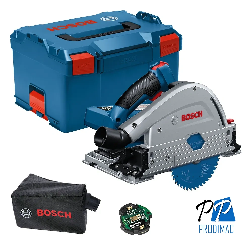 Sierra Circular de Incisión 5 1/2" 18V Brushless BITURBO (Sin Bateria / Sin Cargador) V.V. M.P Bosch GKT 18V-52 GC 0601.6B4.000-000