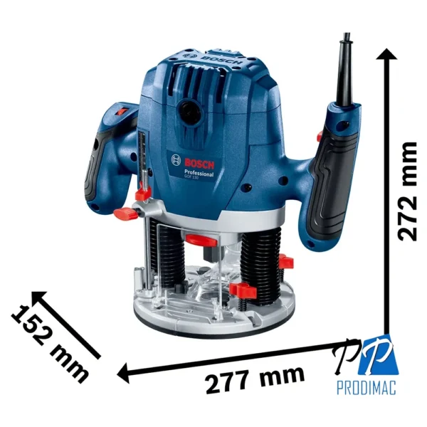 Ruteadora 1300W 6mm-8mm 28000 Rpm GOF 130 Professional Bosch 0601.6B7.0E0-000