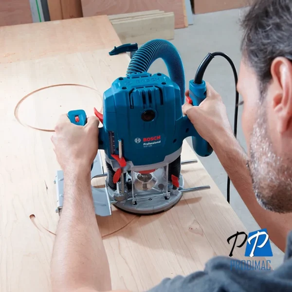 Ruteadora 1300W 6mm-8mm 28000 Rpm GOF 130 Professional Bosch 0601.6B7.0E0-000