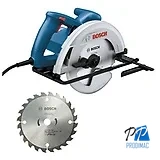 Sierra Circular 7 1/4" (184 mm) 1300W Corte en 90° 64mm Bosch GKS 130 0601.6C3.0E0-000
