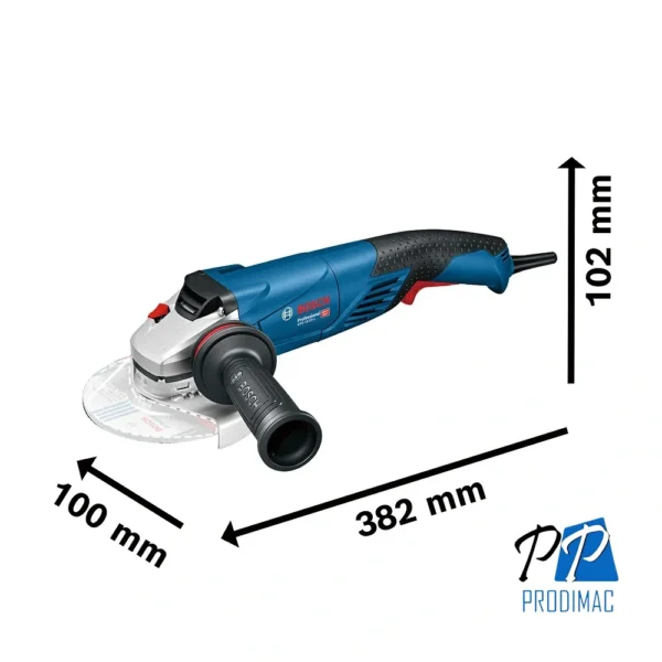 Amoladora Angular 5" 1800W 11500 rpm Bosch GWS 18-125 PL 0601.7A3.1E0-000