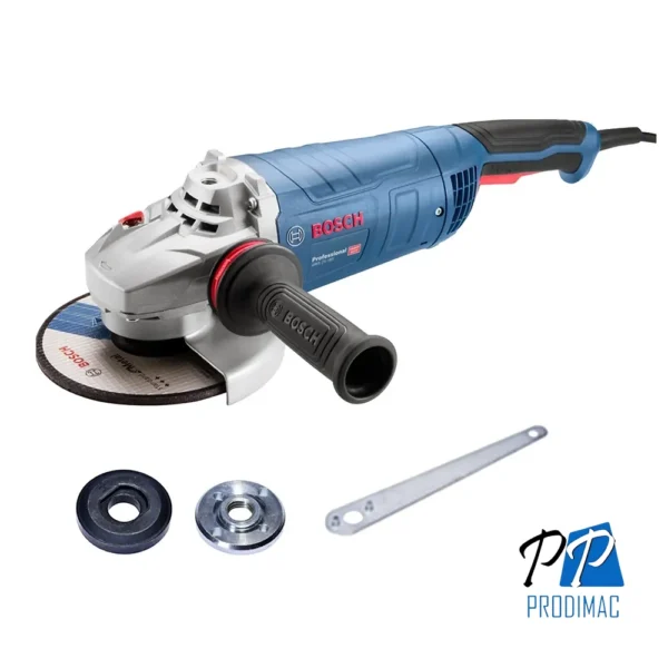 0601.8F6.1E0-000-1.webp Amoladora Angular 9" 2800W 6500 rpm Bosch GWS 28-230 HM 0601.8F6.1E0-000