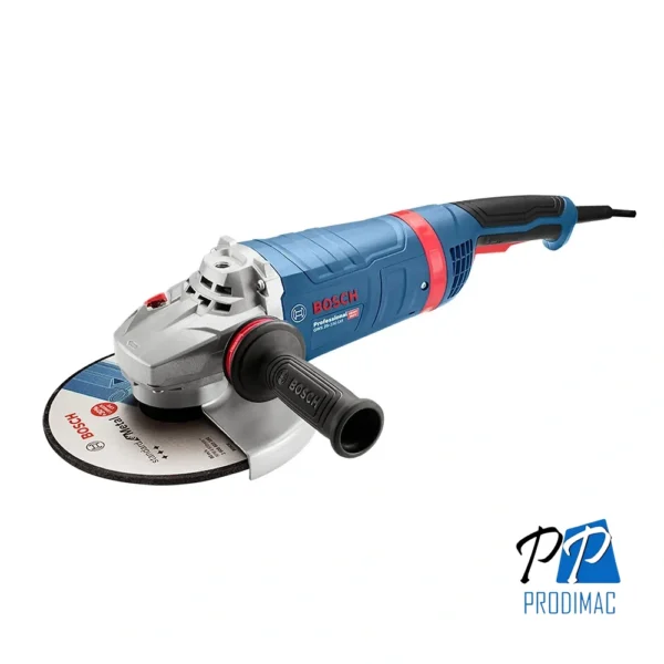 Amoladora Angular 9" 2500W 6500 rpm Bosch GWS 25-230 LVI 0601.8F8.1E0-000