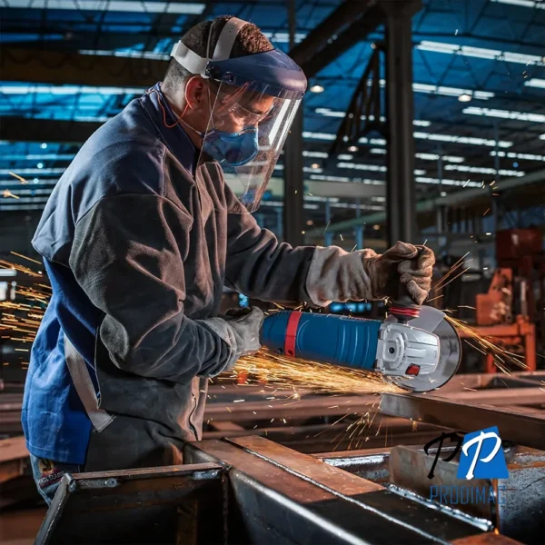 Amoladora Angular 9" 2500W 6500 rpm Bosch GWS 25-230 LVI 0601.8F8.1E0-000