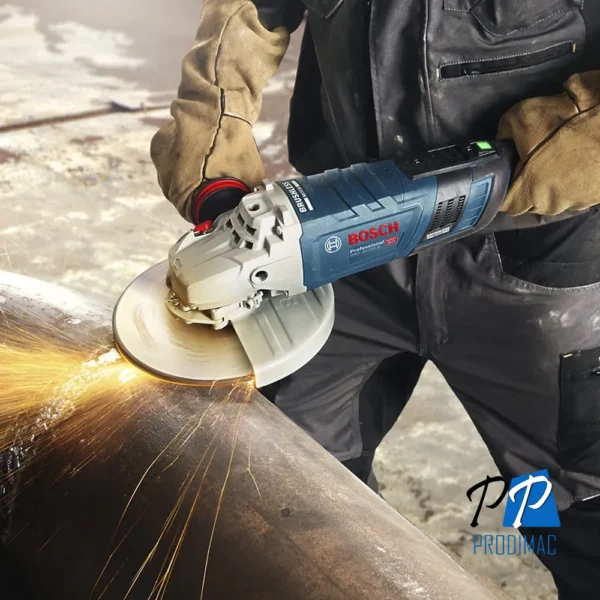 Amoladora Angular 7" 2800W Brushless Bosch GWS 30-180 PB 0601.8G0.1E0-000