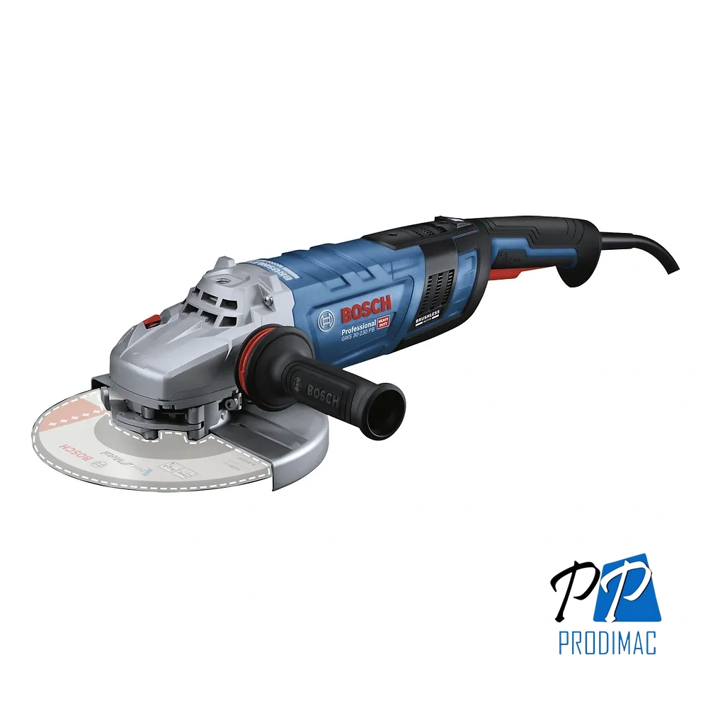 Amoladora Angular 9" 2800W Brushless 6500 rpm Bosch GWS 30-230 PB 0601.8G1.1E0-000