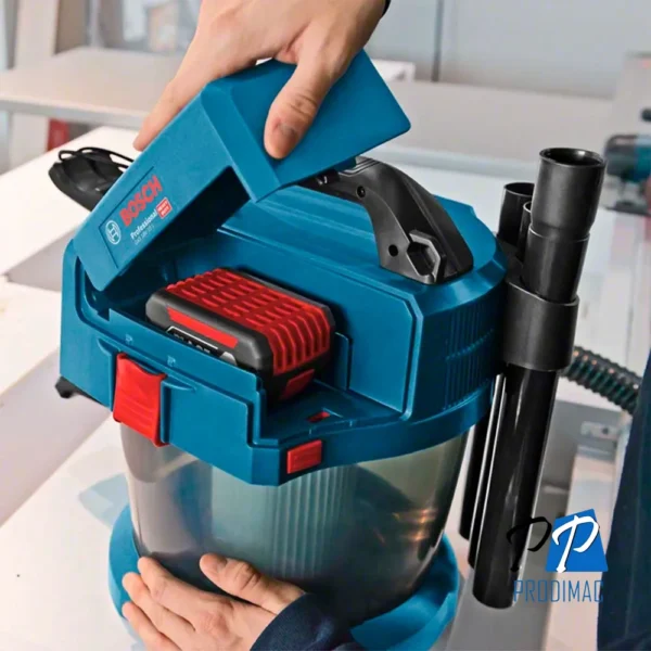 Aspirador de Polvo 18V (Sin Baterías / Sin Cargador) Bosch GAS 18V-10 L Premium 0601.9C6.302-000