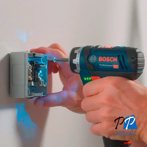 Atornillador 3/8" 12V 30Nm 2 Bat y Carg Flexiclick 4 en 1 Bosch GSR 12V-15 FC 0601.9F6.0E0-000