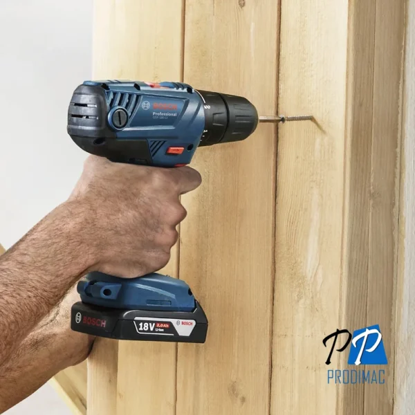 Taladro Atornillador 1/2" 18V 54Nm 1 Bat 2.0 Ah Bosch GSR 180 LI 0601.9F8.1E4-000