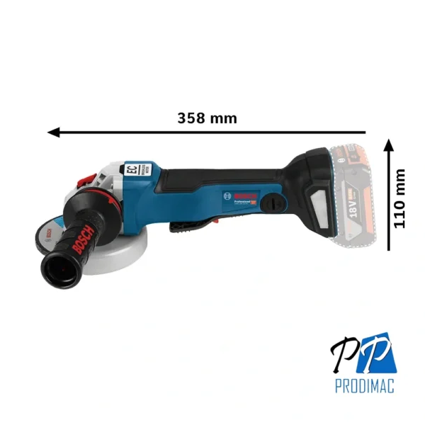 0601.9G3.E0A-000-3.webp Amoladora Angular 5" 18V Brushless Baretool Bosch GWS 18V-10 PC 0601.9G3.E0A-000