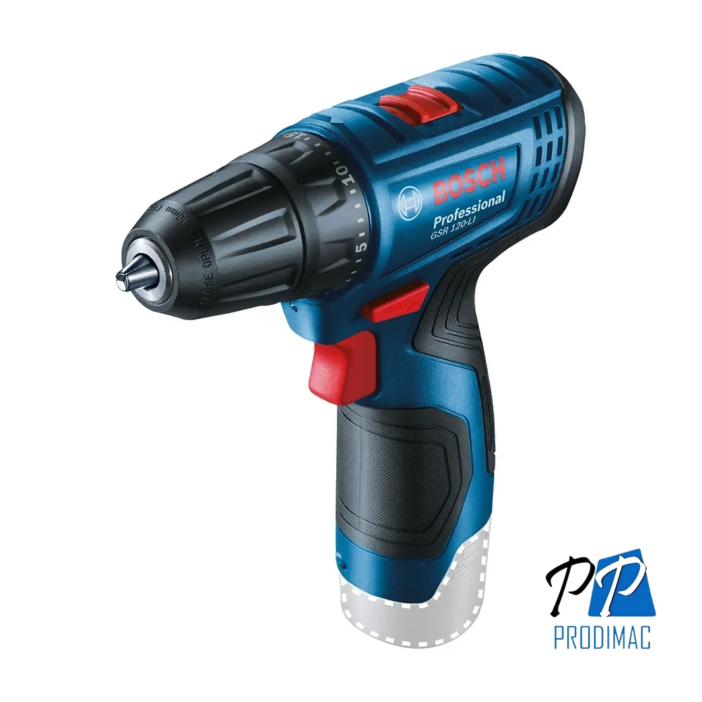 Taladro Atornillador 3/8" 12V 30Nm Baretool Bosch GSR 120-LI 0601.9G8.0E5-000