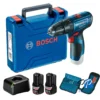 Taladro Percutor 0,1" 12V Inc 2 Bat + 1 Carg + Kit de 23 accs Bosch GSB 120-LI 0601.9G8.1E2-000