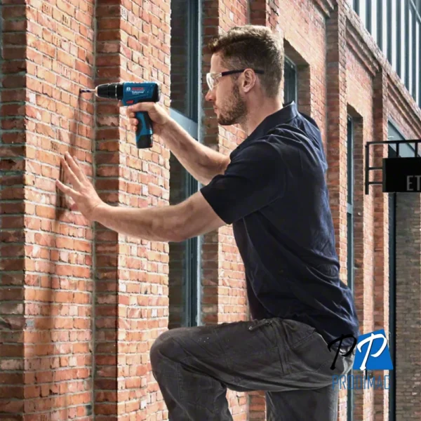 Taladro Percutor 0,1" 12V Inc 2 Bat + 1 Carg + Kit de 23 accs Bosch GSB 120-LI 0601.9G8.1E2-000