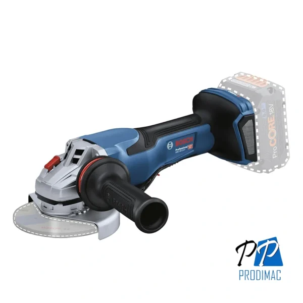 0601.9H6.AE0-000-1.webp Amoladora Angular 5" 18V ProCore Brushless Baretool Bosch GWS 18V-15 P 0601.9H6.AE0-000