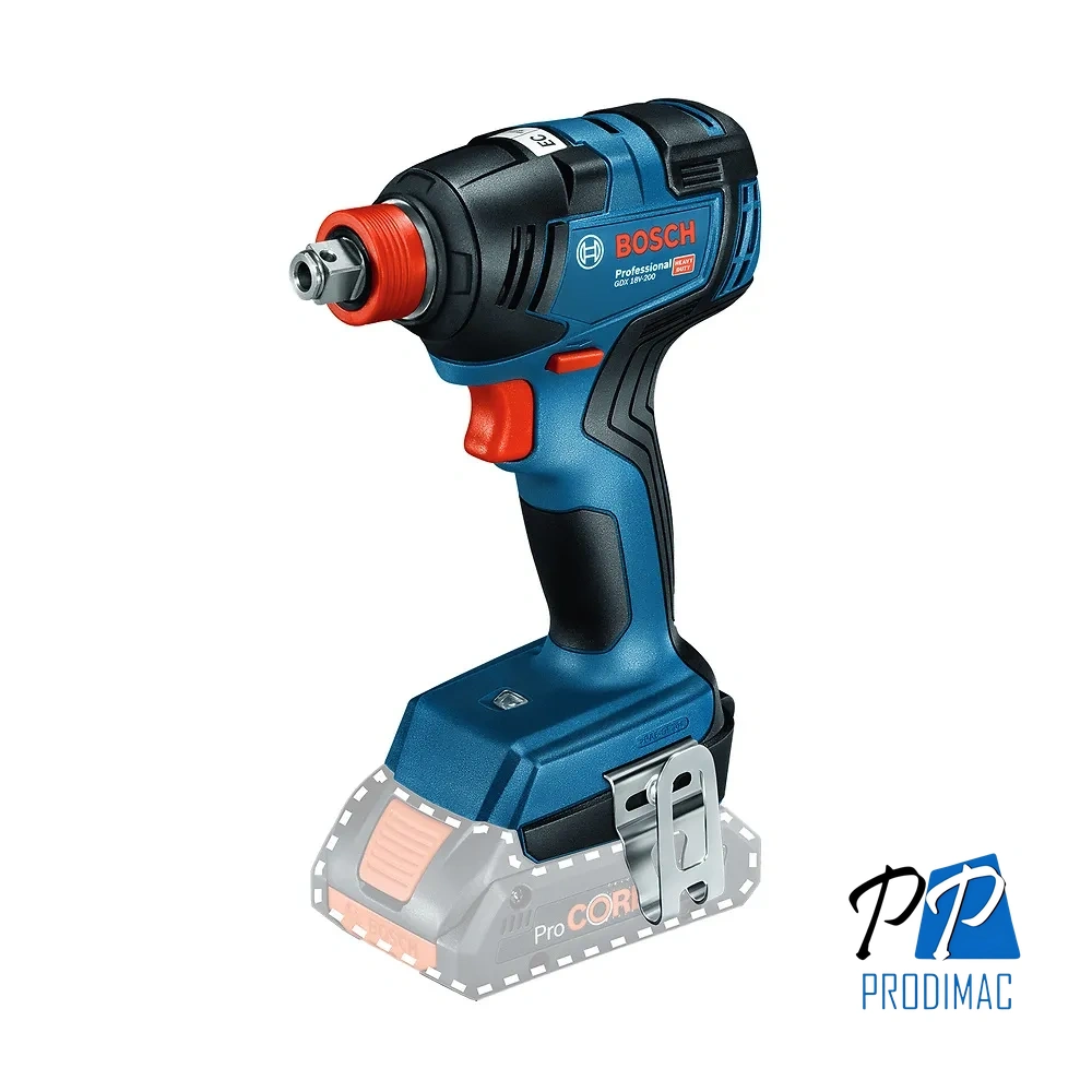 Llave de Impacto 1/2" 18V Brushless 200 Nm Baretool Bosch GDX 18V-200 0601.9J2.2E0-000