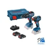 Taladro Percutor 1/2" GSB 18V-50 + Llave de Impacto 1/2" GDX 18V-200 18V Brushless Bosch 0601.9J2.2E1-000
