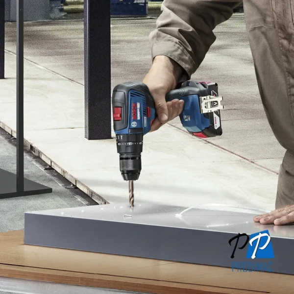 Taladro Percutor 1/2" GSB 18V-50 + Llave de Impacto 1/2" GDX 18V-200 18V Brushless Bosch 0601.9J2.2E1-000