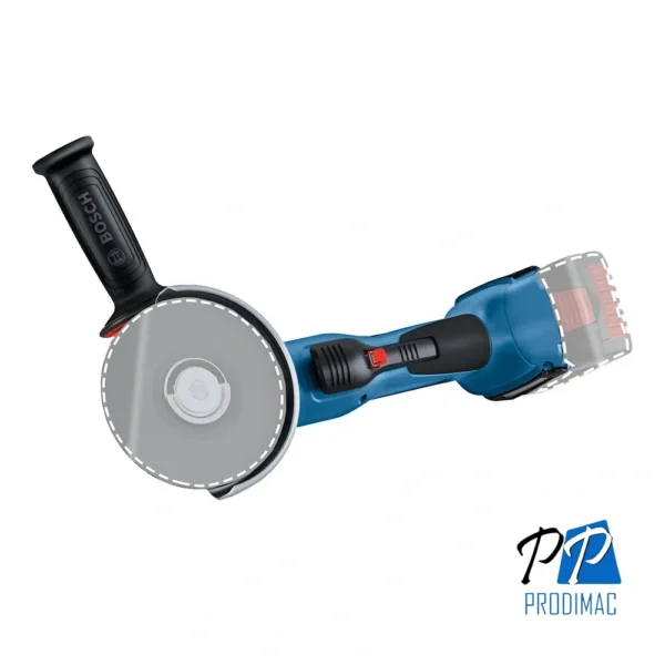 Amoladora Angular 5" 18V Brushless Baretool Bosch GWS 18V-10 P 0601.9J4.1E0-000