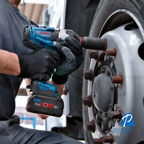 Llave de Impacto 1/2" 18V Brushless 1000 Nm Baretool Bosch GDS 18V-1000 0601.9J8.3E1-000