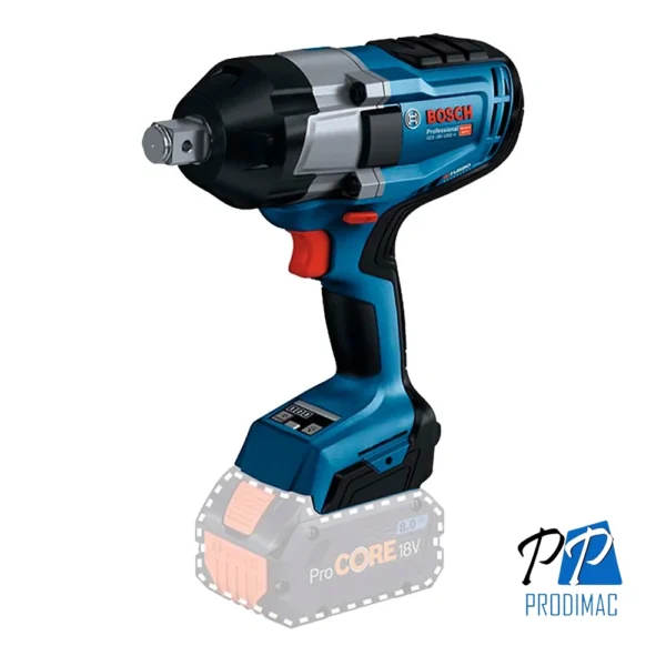 Llave de Impacto 3/4" 18V Brushless 1050 Nm Baretool Bosch GSD 18V-1050 H 0601.9J8.5E1-000