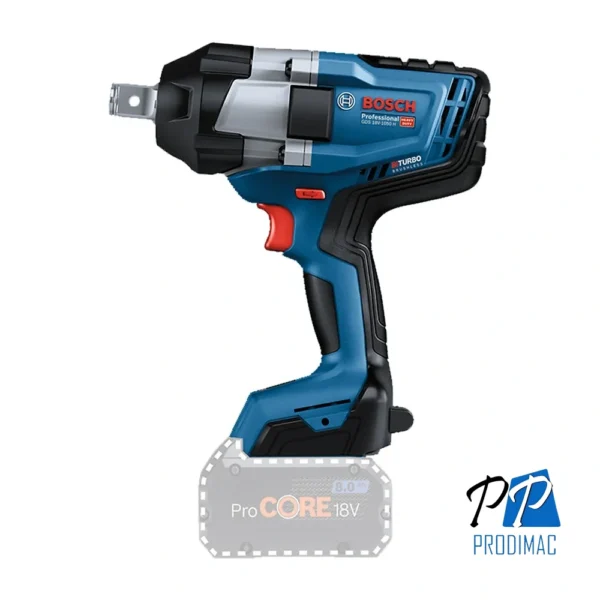 Llave de Impacto 3/4" 18V Brushless 1050 Nm Baretool Bosch GSD 18V-1050 H 0601.9J8.5E1-000