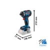 Taladro Atornillador 1/2" 18V Brushless Baretool Bosch GSR 18V-90 FC 0601.9K6.2E0-000