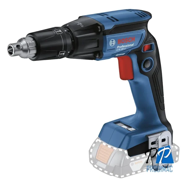 Atornillador para Drywall 1/4" Hex 18V Brushless 32 Nm Baretool Bosch GTB 185-LI 0601.9K7.0E1-000