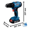 Taladro Percutor 1/2" 18V 2 Bat 2.0 Ah Bosch GSB 183-LI 0601.9K9.1E0-000