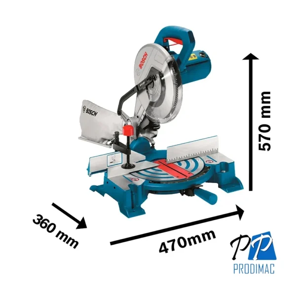 Sierra Ingleteadora 10" (254mm) 1700W Bosch GCM 10 X 0601.B15.0E0-000