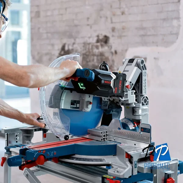 Sierra Ingleteadora 12" 18V 4000 Rpm Brushless Biturbo (Sin Baterias / Sin Cargador) Bosch GCM 18V-305 GDC 0601.B43.0K0-000