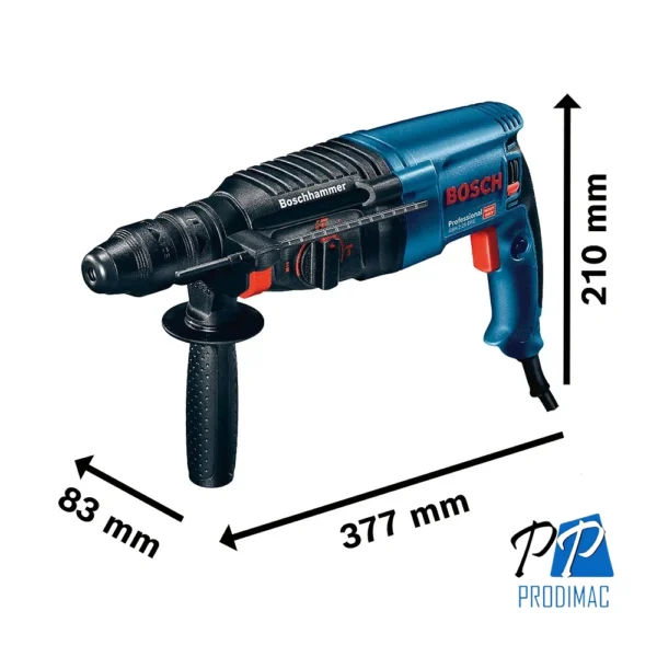 Rotomartillo SDS Plus 800W 2.7J Bosch GBH 2-26 DRE 0611.253.7E0-000